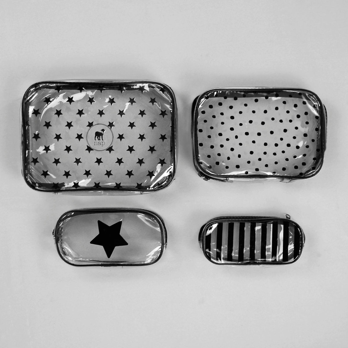 Set de 4 Estuches de Viaje para Bebé
