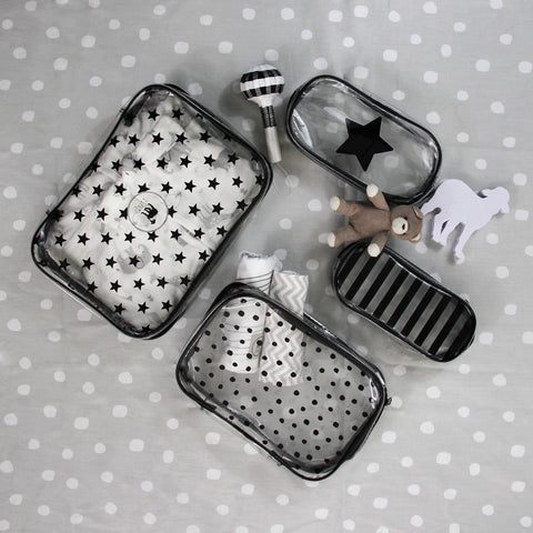 Set de 4 Estuches de Viaje para Bebé