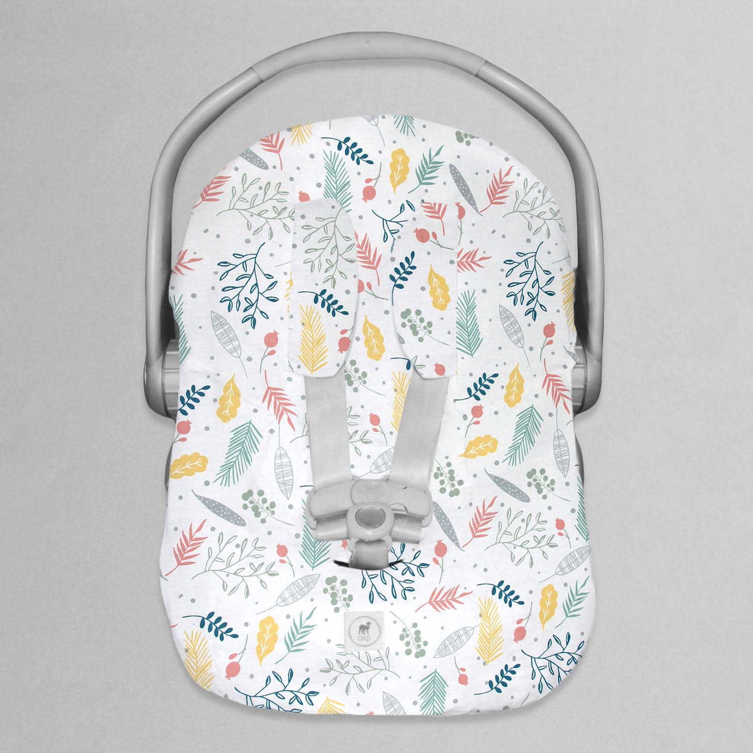 Funda protectora para portabebé - Flores