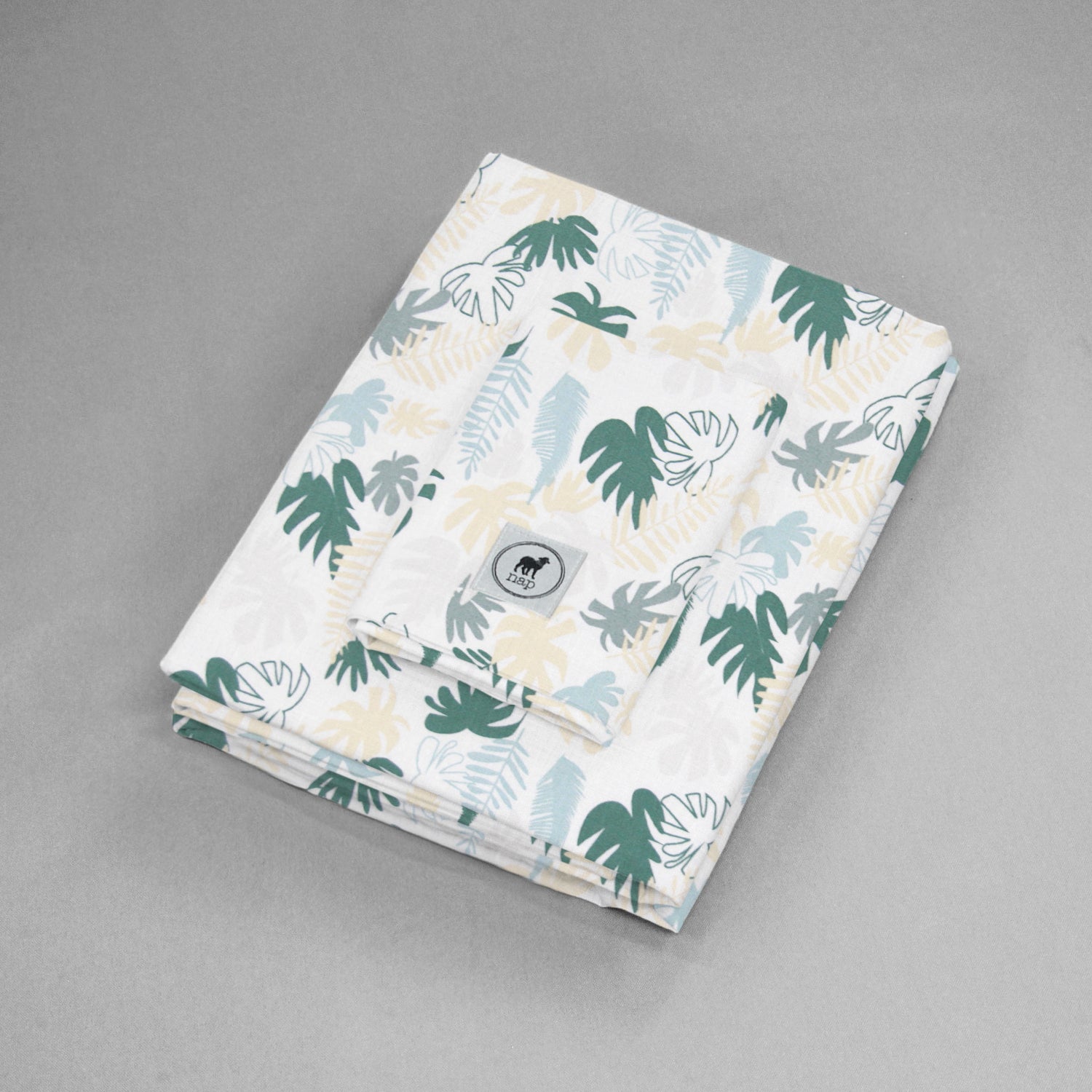 Juego de Sábanas para Cama Individual 3 piezas - Plantas