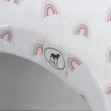 Funda para Cojín de Lactancia Arcoiris