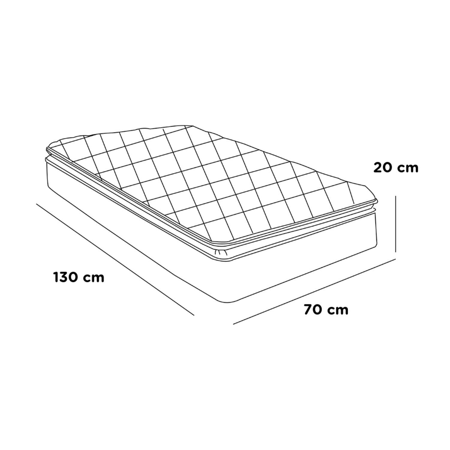 Juego de Sábanas para Cuna Pinceladas - 3 piezas - 100% Algodón
