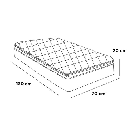 Juego de Sábanas para Cuna Pinceladas - 3 piezas - 100% Algodón
