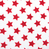 Cubre Portabebé  Súper Suave - Estrellas Rojo