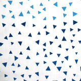 Baberos - Set de 3 Piezas Niño  (Triangulitos Azules + Chevron Gris + Azul Mar)