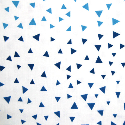 Cobijita para Bebé Triangulitos Azules