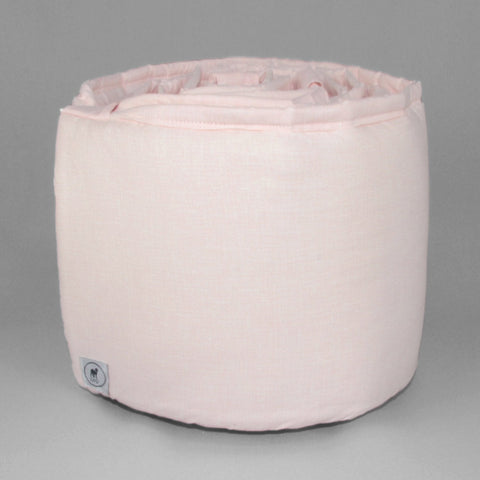 Protector para Cama Cuna Rosa