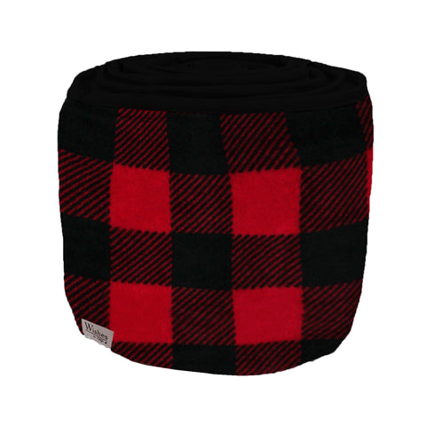 Protector de Cuna - Súper Suave - Gingham Rojo