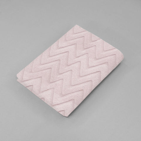 Sábana de Cajón Calientita para Mini Colecho (50x90) - Zig Zag Rosa