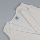 Saquito para Dormir para bebés con abertura para pies - Zig Zag Off-White