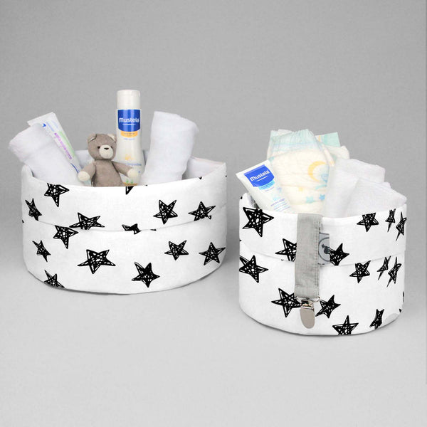 Set de Cestas Organizadoras Unisex - Estrellas Rellenas